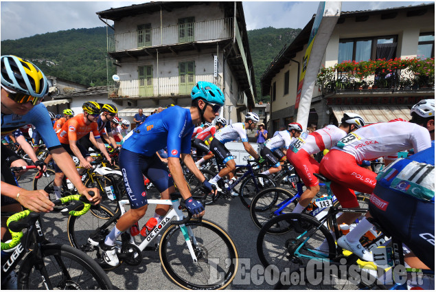 Tour de l’Avenir, la partenza della tappa n. 6 da Bobbio Pellice