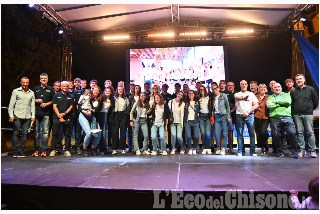 Per l'Artigianato la presentazione  delle squadre di calcio e pallavolo