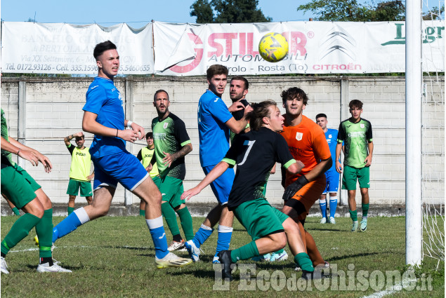 Calcio Promozione: 2-2 tra Villafranca e Pinerolese con tre rigori