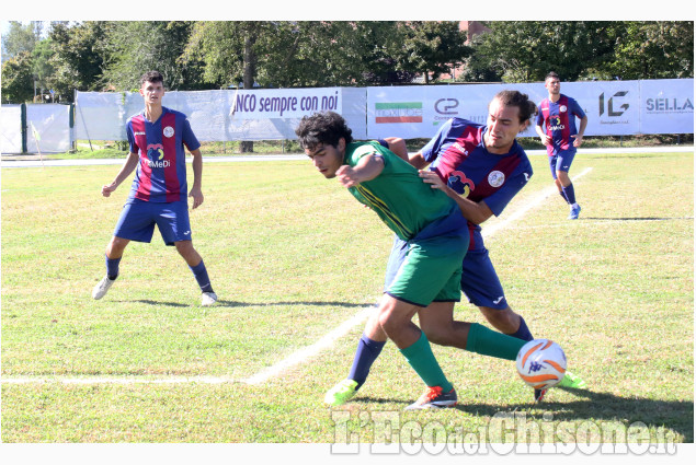 Calcio Prima categoria: Giaveno esulta a Borgaretto