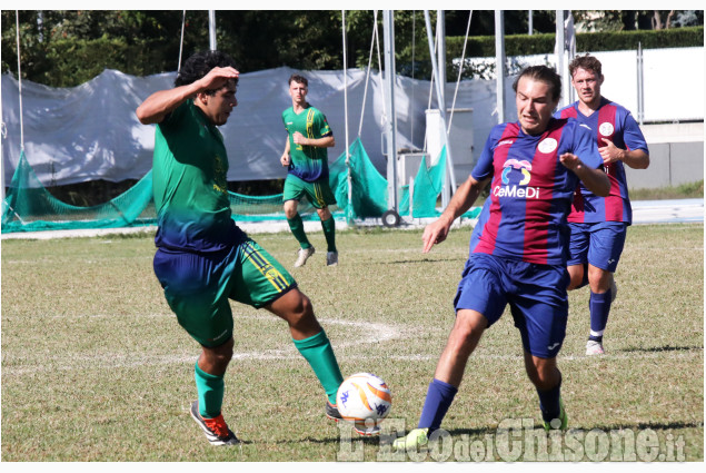 Calcio Prima categoria: Giaveno esulta a Borgaretto