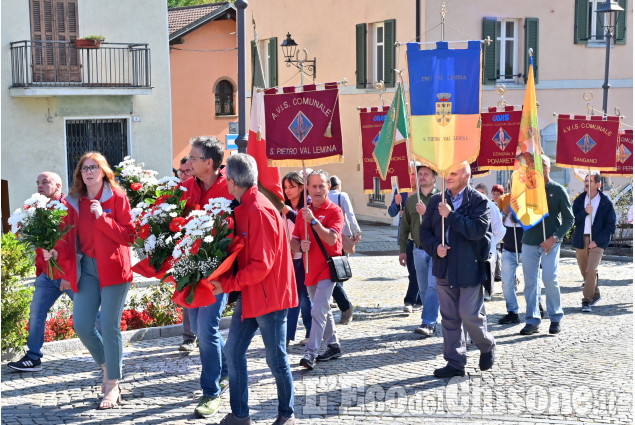 I festeggiamenti del 55° anno dell'Associazione Avis sezione di San Pietro V.L..