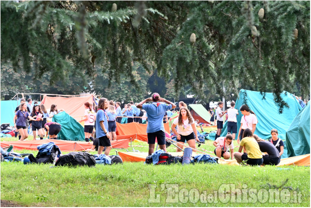 Pinerolo:Raduno Scout regionale degli Esploratori Guide