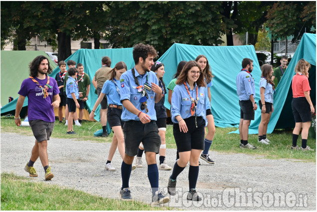 Pinerolo:Raduno Scout regionale degli Esploratori Guide