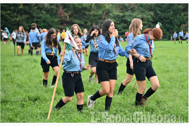 Pinerolo:Raduno Scout regionale degli Esploratori Guide