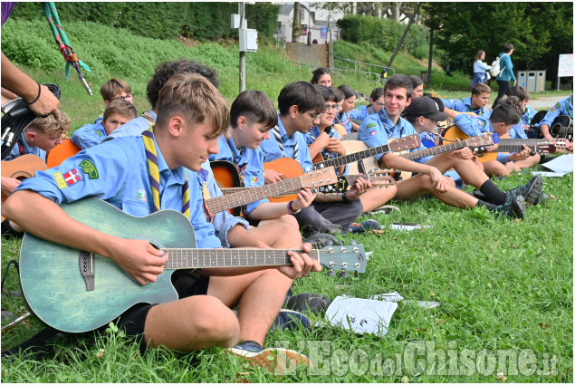 Pinerolo:Raduno Scout regionale degli Esploratori Guide