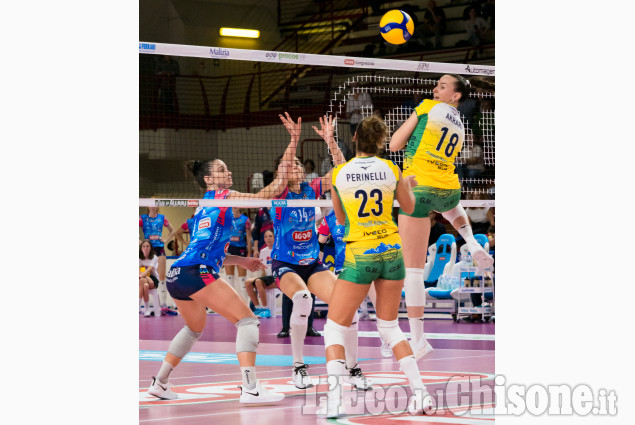 Volley A1 femminile la gallery di Novara- Pinerolo