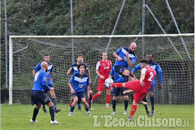 Calcio Prima categoria: colpaccio Luserna a Perosa, vince e va in testa al campionato