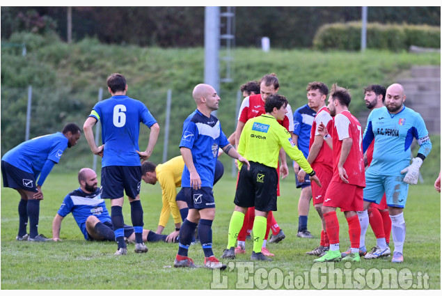 Calcio Prima categoria: colpaccio Luserna a Perosa, vince e va in testa al campionato