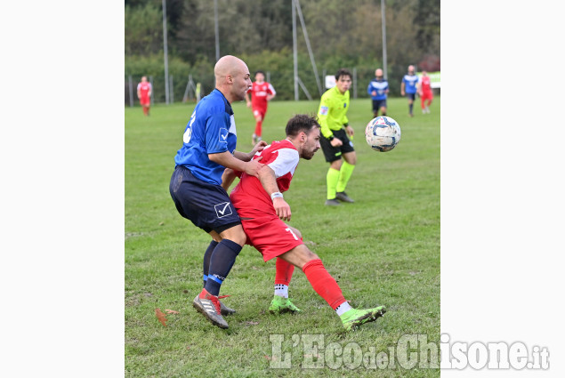 Calcio Prima categoria: colpaccio Luserna a Perosa, vince e va in testa al campionato