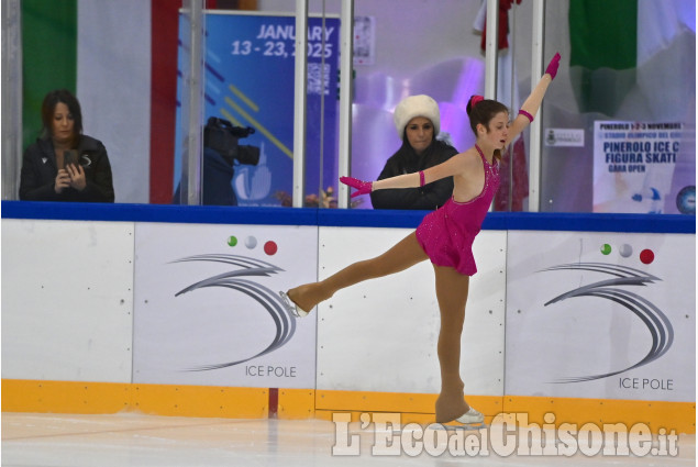 Pinerolo, pattinaggio artistico: tre giorni  ICE CUP figure Skating Gara Open 