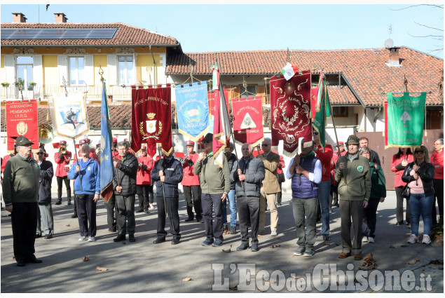Piobesi: commemorazione 4 novembre e intitolazione centro sociale e bocciofila