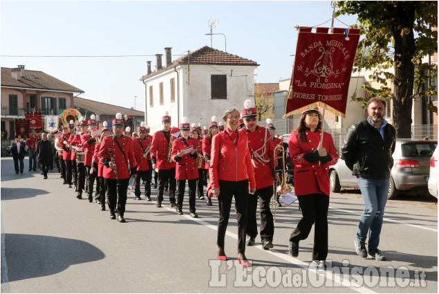 Piobesi: commemorazione 4 novembre e intitolazione centro sociale e bocciofila