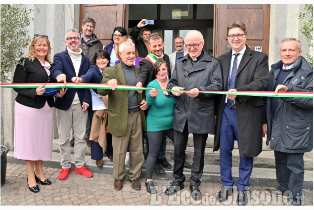 Pinerolo:inaugurazione della Stazione di Posta 