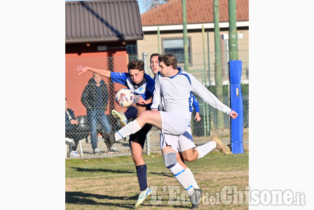 Calcio Prima categoria: il derby della Val Pellice termina in parità