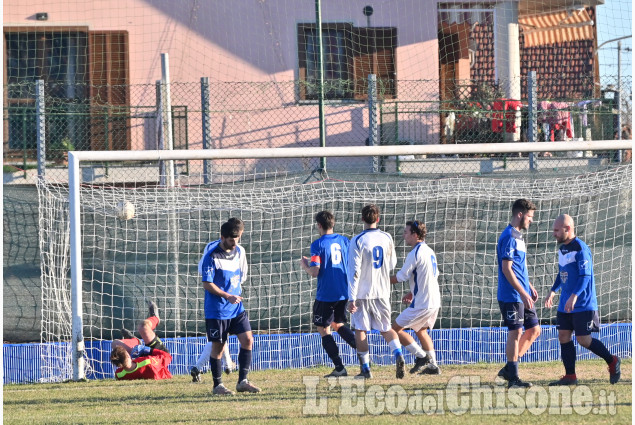 Calcio Prima categoria: il derby della Val Pellice termina in parità