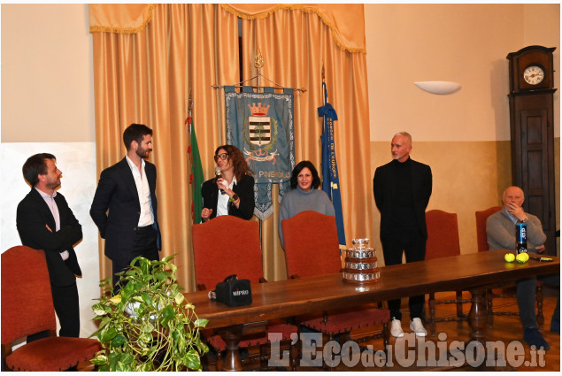 Andrea Vavassori e il padre Davide premiati dalla Città di Pinerolo