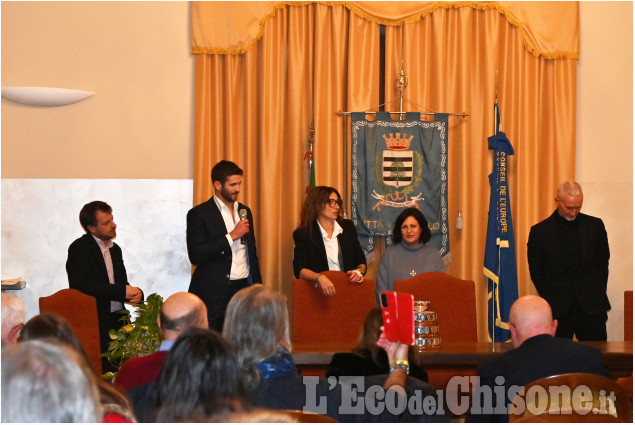 Andrea Vavassori e il padre Davide premiati dalla Città di Pinerolo