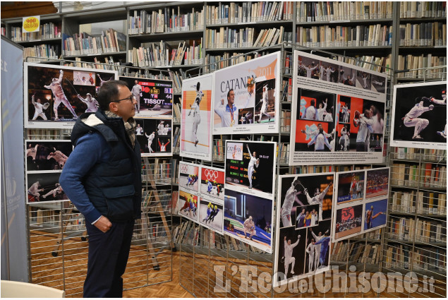 Pinerolo: Mostra fotografica dedicata alla scherma  “Sport e’ Gioia” di Giovanni Minozzi