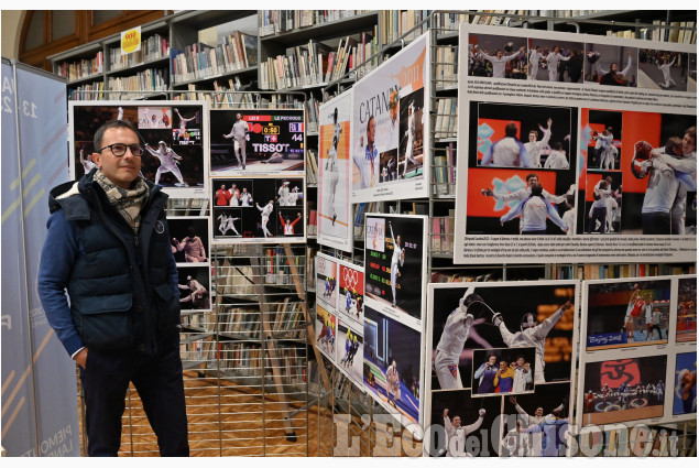 Pinerolo: Mostra fotografica dedicata alla scherma  “Sport e’ Gioia” di Giovanni Minozzi