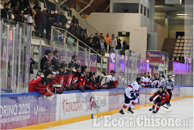 Hockey ghiaccio, Canada-Corea del Sud all'Ice Stadium