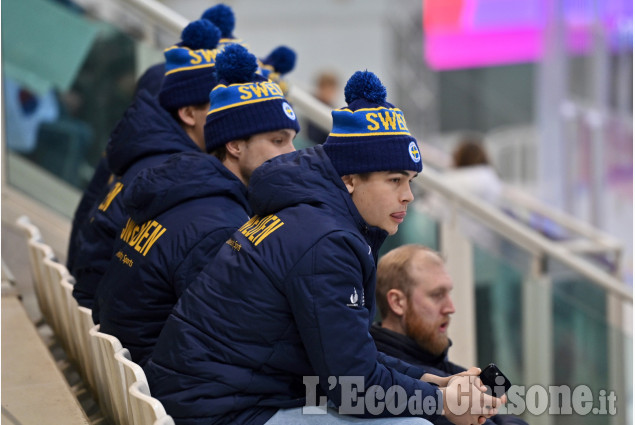 Hockey ghiaccio, Canada-Corea del Sud all'Ice Stadium