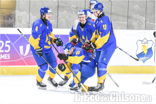 Universiadi: Hockey Ucraina vs Slovakia 