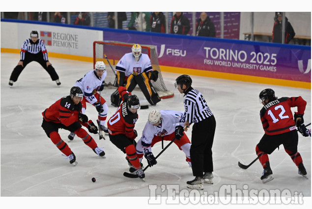Universiadi:Hockey Czech Republic vs Canada 