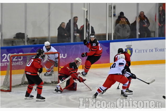 Universiadi:Hockey Czech Republic vs Canada 