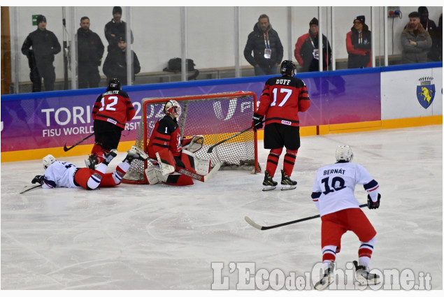 Universiadi:Hockey Czech Republic vs Canada 