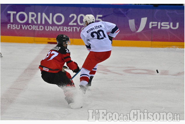 Universiadi:Hockey Czech Republic vs Canada 