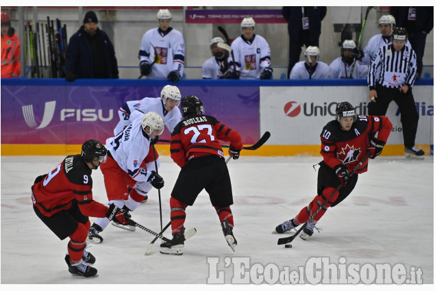 Universiadi:Hockey Czech Republic vs Canada 
