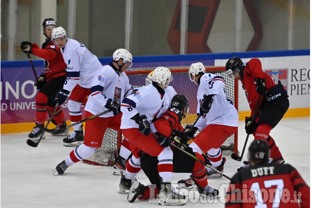 Universiadi:Hockey Czech Republic vs Canada 