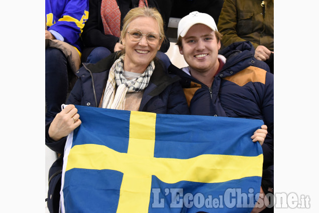 Pinerolo:Universiadi Hockey,  Svezia- Canada 