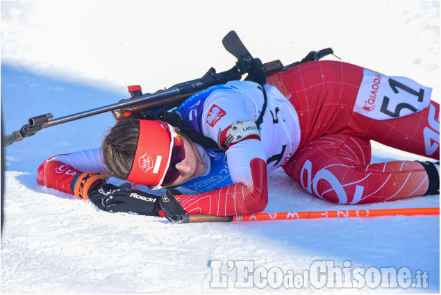 Pragelato, le emozioni ed i colori del biathlon tra poligono, sci e premiazioni finali