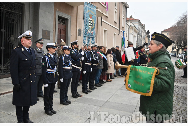 Pinerolo 25 gennaio,corteo per il Giorno della Memoria 