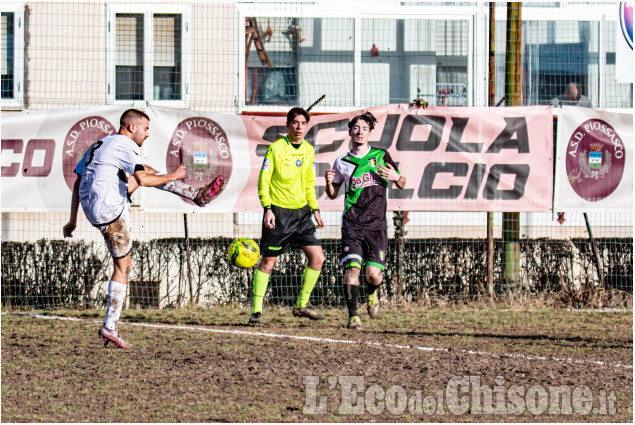 Calcio Seconda categoria: Chisone ferma la capolista Piossaschese