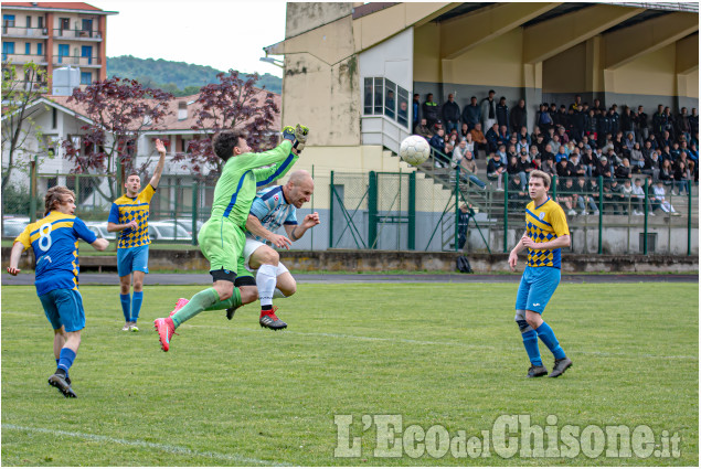 Calcio Prima categoria: Bricherasio, pari e play-out