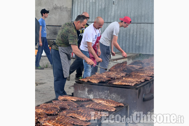 Baudenasca, la festa e grigliata al galoppatoio