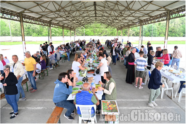 Baudenasca, la festa e grigliata al galoppatoio
