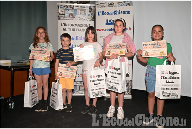 CUMIANA: PREMIAZIONE CONCORSO “LE SCUOLE CI SCRIVONO”