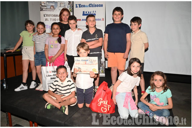 CUMIANA: PREMIAZIONE CONCORSO “LE SCUOLE CI SCRIVONO”
