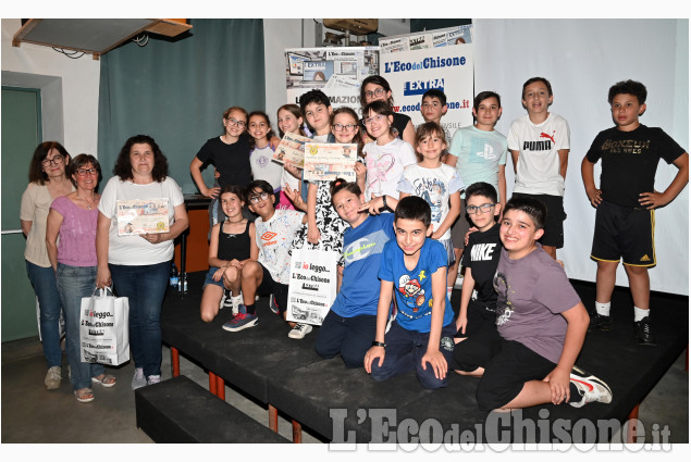 CUMIANA: PREMIAZIONE CONCORSO “LE SCUOLE CI SCRIVONO”