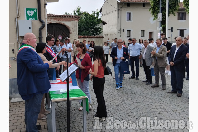 Osasio: Cerimonia di consegna della Costituzione e della pergamena ai sindaci