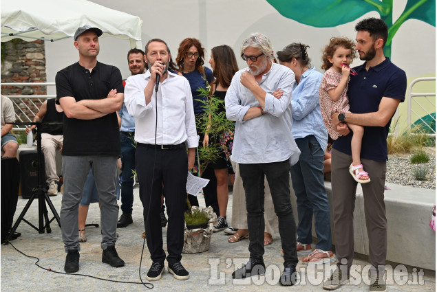 Pinerolo:Inaugurata piazza Alda Merini