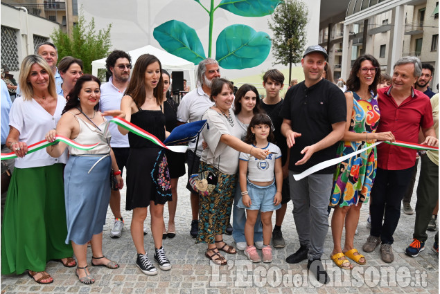 Pinerolo:Inaugurata piazza Alda Merini