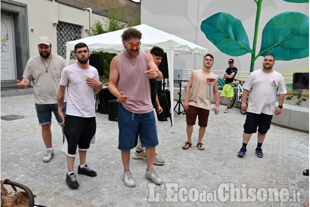 Pinerolo:Inaugurata piazza Alda Merini