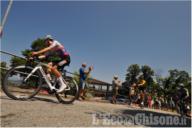 Giro d'Italia "Next Gen" passaggio Bricherasio e Prarostino 