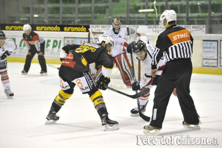 Hockey ghiaccio, Valpellice stasera in casa al Palatazzoli contro il forte Valpusteria