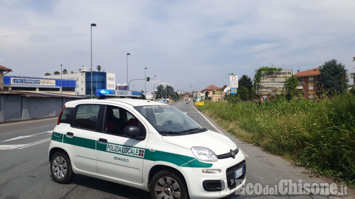 Beinasco: rotto un tubo del gas a Borgo Melano, caos viabilità a Borgo Melano